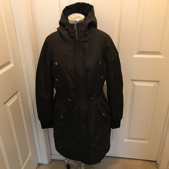 Lucky Brand cinched waist insulated coat - Picture 4 of 16